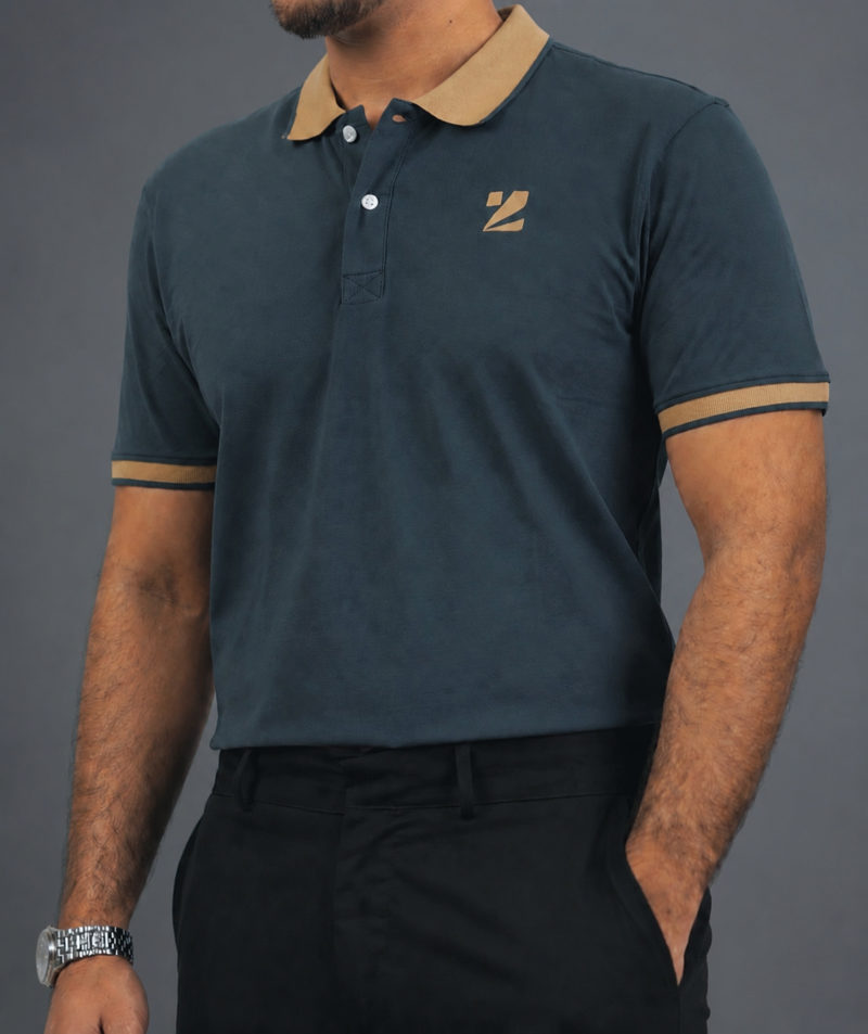 Polo-PK-Cotton Olive Green image 1